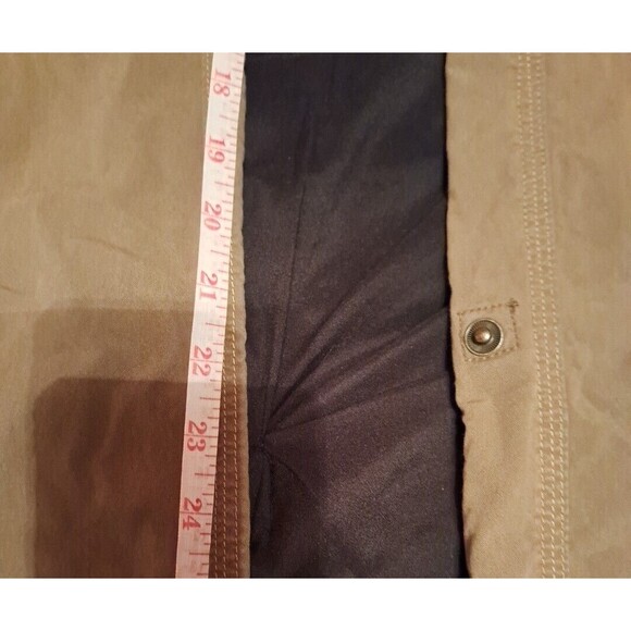 Kuhl Hiking Trail Outdoor Cargo Convertible Roll Up Bootcut Pants Women 14 Brown - Picture 16 of 16